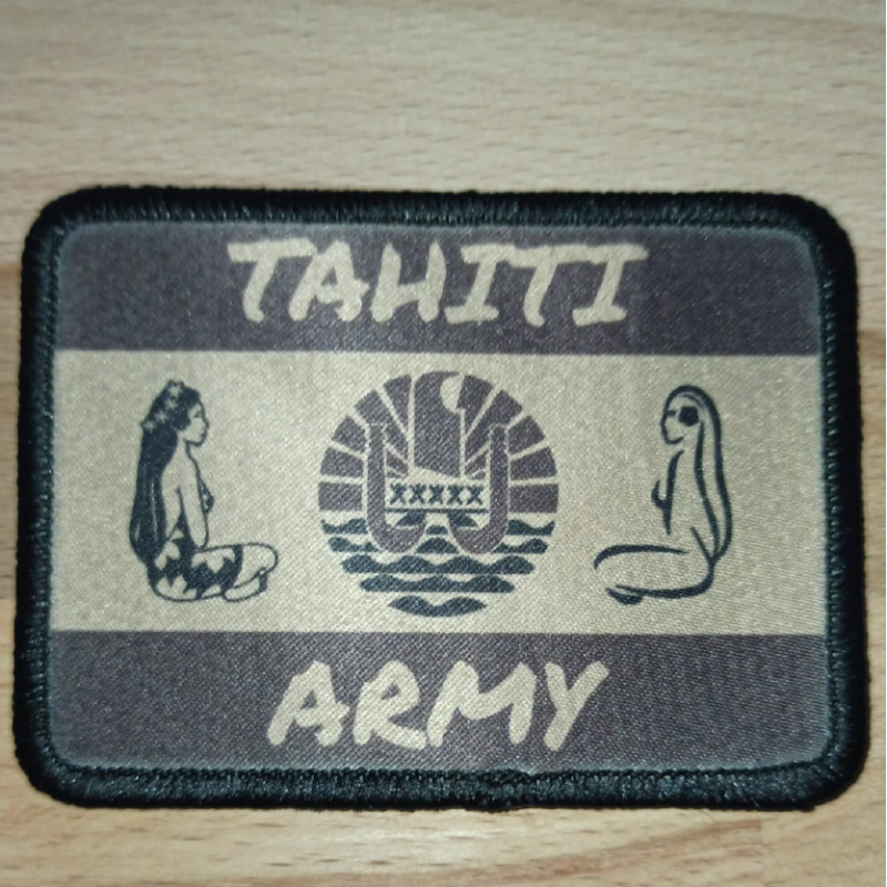Patch "Tahiti Army" couleur sable