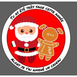 Patch Cadeau de Noël Femme